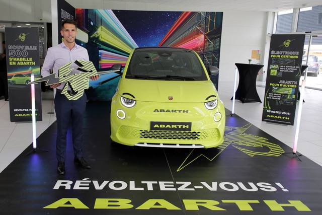 Organisation Lancement Abarth 500 Electrique en PACA